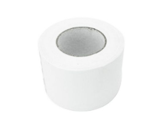 Slika TRAKA ZA KLIMU LEPLJIVA BELA 0.13mm x 50mm x 25m