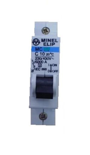 Slika AUTOMATSKI OSIGURAC MINEL MC32AC 3KA 1P B10